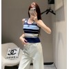 ★大人気シャネル夏用に涼しい女性用タンクトップ2506BKJ110-CH-B034